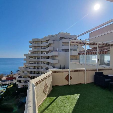 Benalbeach. Espectacular Terraza, Vistas Al Mar. Benalmadena Ngoại thất bức ảnh