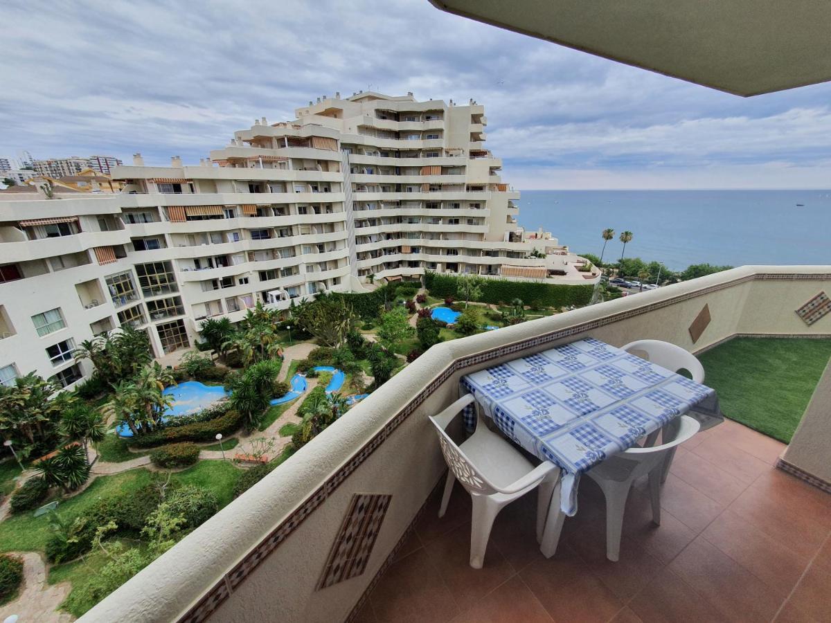 Benalbeach. Espectacular Terraza, Vistas Al Mar. Benalmadena Ngoại thất bức ảnh