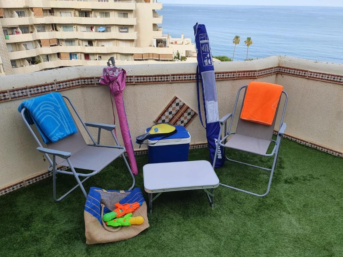 Benalbeach. Espectacular Terraza, Vistas Al Mar. Benalmadena Ngoại thất bức ảnh